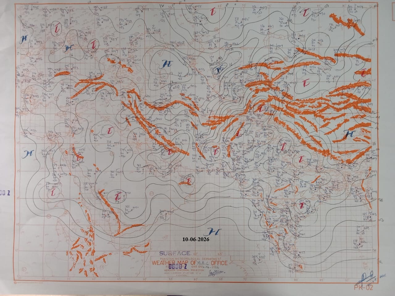 Surface Chart